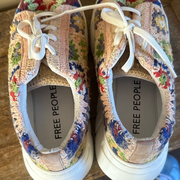 Free People Crochet Sneakers Size 41 - Picture 8 of 8